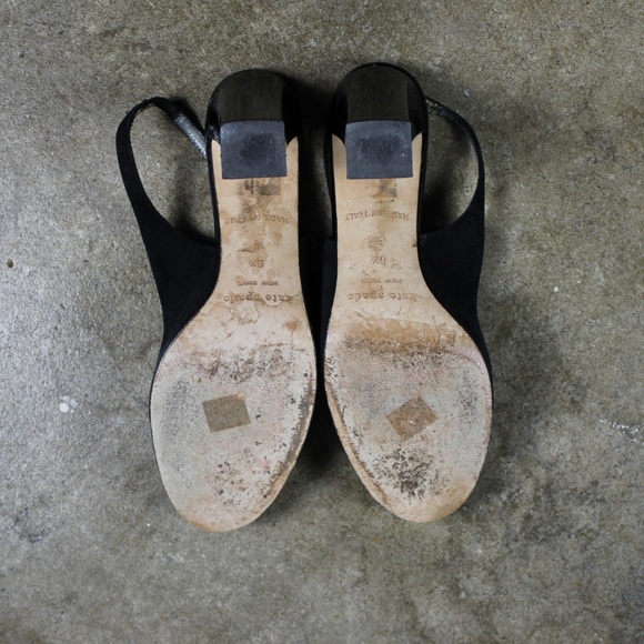 Kate Spade suede slingback pumps - Picture 5 of 6